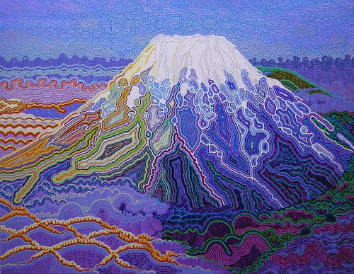 View larger image.Oil Painting 13 canvas painting Mt.Fuji Landscape Nature mountain by Japanese Artist Fumihiro Kato